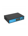 EXTRALINK VICTOR 8-port GbE Managed PoE Switch (8x Gig LAN, 2x SFP) PoE 48V 150W - nr 4