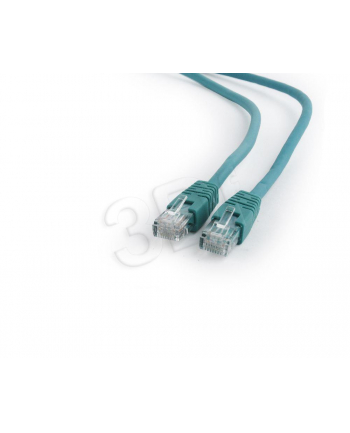 Gembird patchcord RJ45, osłonka zalewana, kat. 6, UTP, 0.25m, zielony