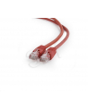 Gembird patchcord RJ45, osłonka zalewana, kat. 6, UTP, 0.25m, czerwony - nr 1