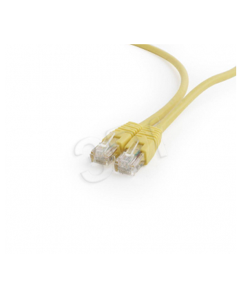 Gembird patchcord RJ45, osłonka zalewana, kat. 6, UTP, 0.25m, żółty