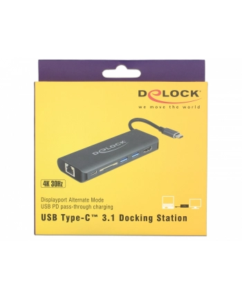 DeLOCK USB C 3.1 Dockingstation nr 1