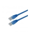 Patch cord RJ45 bez osłonki kat5e UTP 10m niebieski retail - nr 5