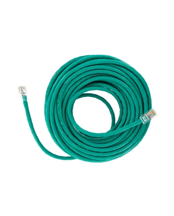 Patch cord RJ45 bez osłonki kat5e UTP 10m zielon retail nr 1