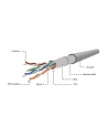 Kabel FTP-ekranowany KAT 5e drut AWG24 305m szary - nr 7