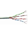 Kabel sieciowy GEMBIRD UTP KAT 5 drut AL- CU 305M szary - nr 19