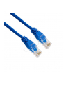 Patch cord RJ45 bez osłonki kat5e UTP 10m niebieski retail - nr 6