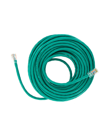 Patch cord RJ45 bez osłonki kat5e UTP 10m zielon retail