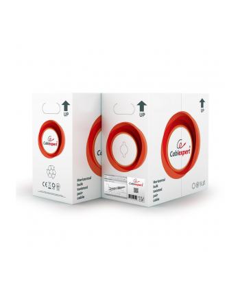 Kabel SFTP KAT 5e DRUT AWG24 305m szary