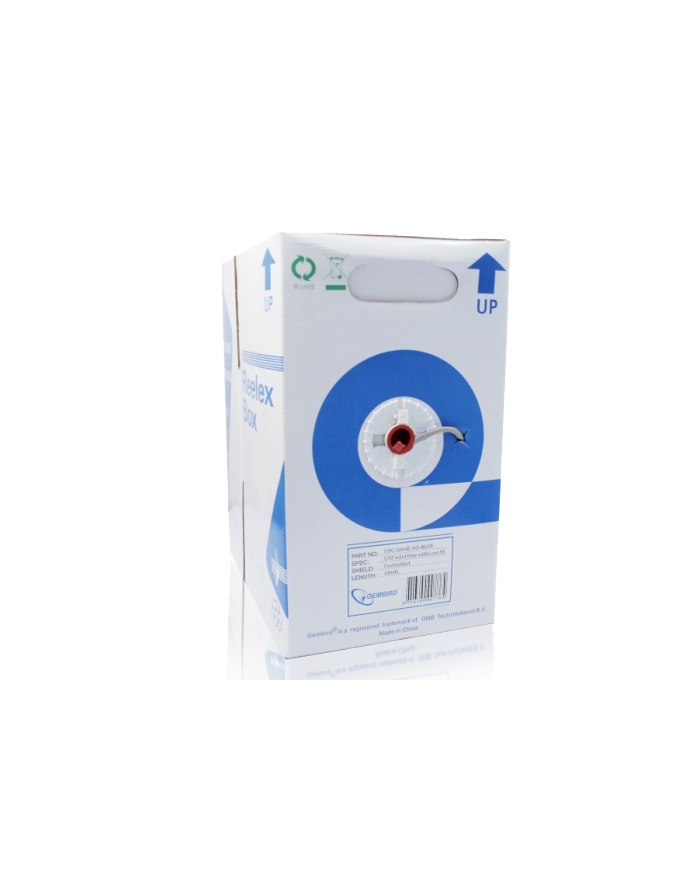 Kabel SFTP KAT 5e DRUT AWG24 305m szary główny