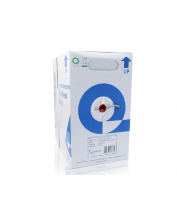 Kabel SFTP KAT 5e DRUT AWG24 305m szary