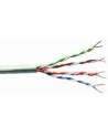 Kabel sieciowy GEMBIRD UTP KAT 5 drut AL- CU 305M szary - nr 5
