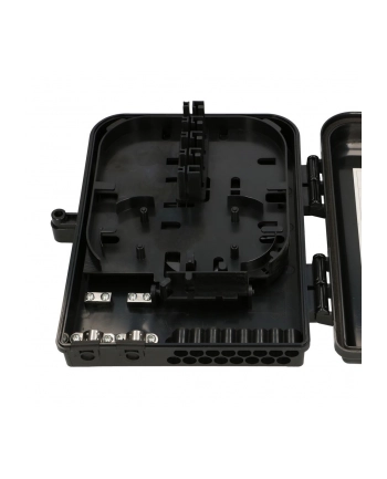 EXTRALINK ELIZA V2 16 CORE FIBER OPTIC TERMINAL BOX BLACK MID-SPAN nr 2