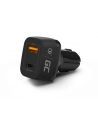 Ladowarka samochodowa Green Cell USB-C Power Delivery + USB Quick Charge 3.0 - nr 19