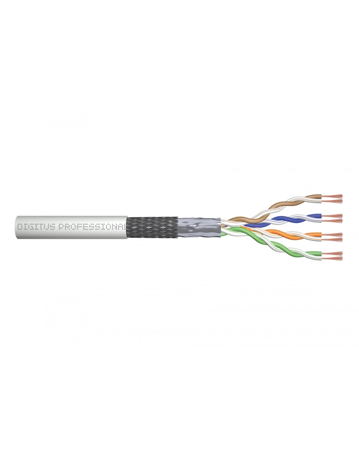 Kabel SF/UTP kat.5E linka Digitus Network AWG26/7  r. 305m główny