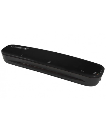 Esperanza EFL002 ETERNITY LAMINATOR A4 - CZARNY (w zestawie: 5xA4 folii)