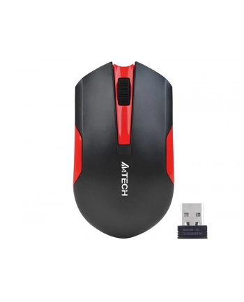 a4-tech Mysz A4TECH V-TRACK G3-200N-1 Black+Red WRLS