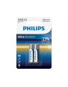 Baterie PHILIPS Ultra Alkaliczna AAA LR03 2 sztuki Blister - nr 6