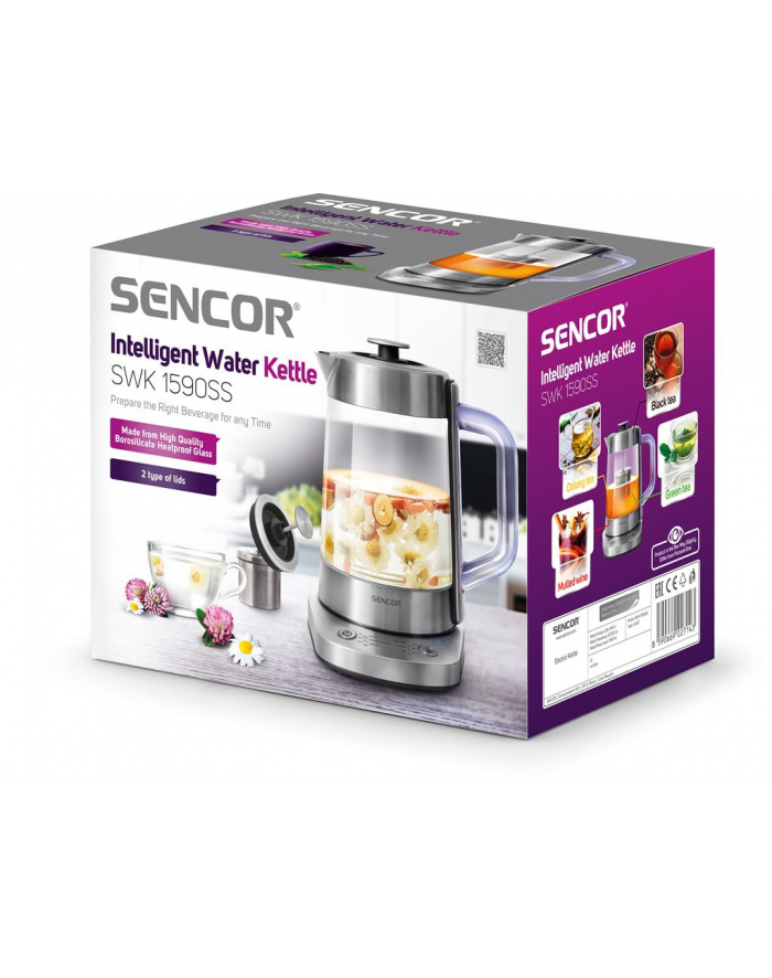 Inteligentny czajnik elektryczny Sencor SWK 1590SS główny