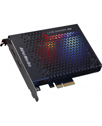 AVerMedia Rejestrator obrazu Live Gamer 4K GC573 RGB, PCI-E, 4Kp60 HDR