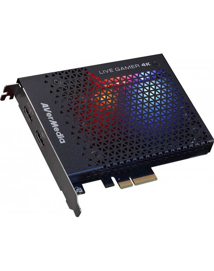 AVerMedia Rejestrator obrazu Live Gamer 4K GC573 RGB, PCI-E, 4Kp60 HDR główny