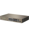 Tenda TEF1118P-16-150W  16 X 10/100Mbps PoE + 1 Gigabit/SFP, max. 135W - nr 16