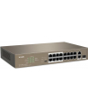 Tenda TEF1118P-16-150W  16 X 10/100Mbps PoE + 1 Gigabit/SFP, max. 135W - nr 17