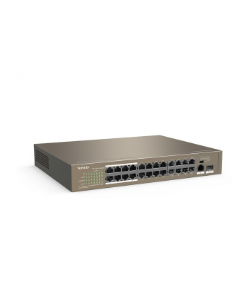 Tenda TEF1126P-24-250W 24 X 10/100Mbps PoE + 1 Gigabit/SFP, max. 225W