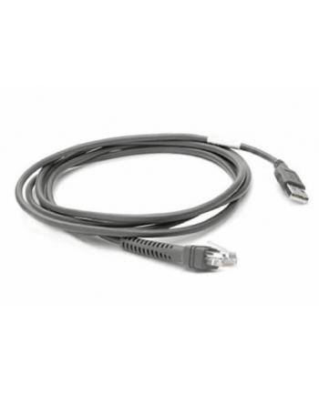 Kabel USB prosty 2,1m do czytników kodów Zebra nr 1