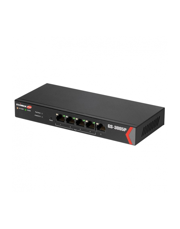 edimax technology Edimax Long Range 5-Port Gigabit Web Managed Switch with 4 PoE+ Ports (PB 72W) główny