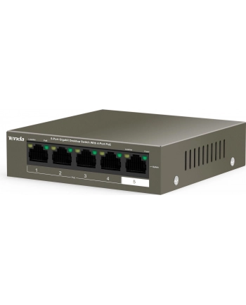 Tenda TEG1105P-4-63W 5 X 10/100/1000Mbps Switch, 4 X PoE, max 58W nr 2