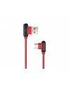 natec Extreme Media kabel USB Typ-C - USB (M), 1m, kątowy, czerwony - nr 7