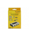 Delock 2 portowy ręczny dwukierunkowy przełącznik RJ45 10/100/1000 Mbps - nr 2