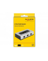 Delock 2 portowy ręczny dwukierunkowy przełącznik RJ45 10/100/1000 Mbps - nr 36