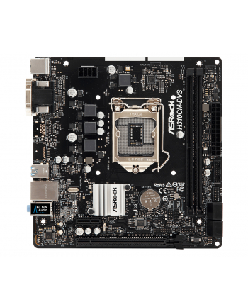 ASRock H310CM-DVS , INTEL H310 Series, LGA1151, supports DDR4 2666, 4 x SATA3