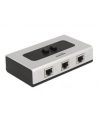 Delock 2 portowy ręczny dwukierunkowy przełącznik RJ45 10/100/1000 Mbps - nr 10