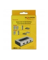 Delock 2 portowy ręczny dwukierunkowy przełącznik RJ45 10/100/1000 Mbps - nr 30