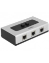 Delock 2 portowy ręczny dwukierunkowy przełącznik RJ45 10/100/1000 Mbps - nr 4