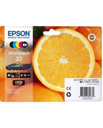 Claria Premium Multipack Epson 4-colour 33XL nr 2