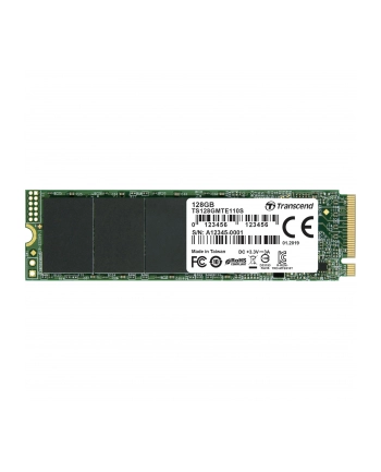 Transcend 110S SSD 128GB, M.2 2280,PCIe Gen3x4, 3D TLC, DRAM-less nr 1