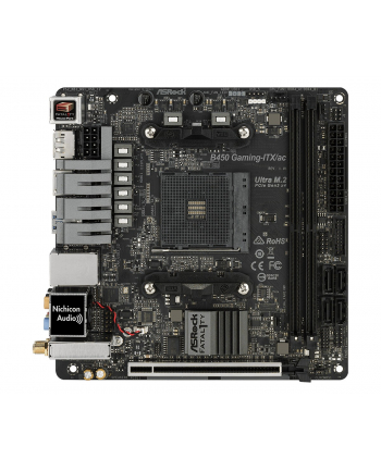 asrock Płyta główna B450 GAMING-ITX/AC am4 2DDR4 HDMI/DP/m.2 itx