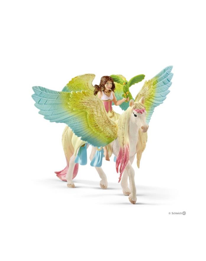 schleich SLH 70566 Wróżka Surah z migoczącym pegazem główny