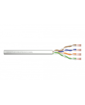 Kabel U/UTP kat.5E linka AWG 24/7 Digitus Network k. 305m, 15 LGW