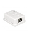 Delock gniazdo natynkowe podwójne 1x RJ45 kat. 6; LSA - nr 16