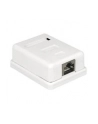 Delock gniazdo natynkowe podwójne 1x RJ45 kat. 6; LSA - nr 21