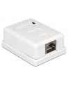 Delock gniazdo natynkowe podwójne 1x RJ45 kat. 6; LSA - nr 9