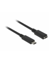 Delock przedłużacz USB Typ-C AM-AF;  0,2m, czarny - nr 17