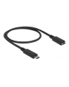 Delock przedłużacz USB Typ-C AM-AF;  0,2m, czarny - nr 8