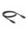 Delock przedłużacz USB Typ-C AM-AF;  1,0m, czarny - nr 11