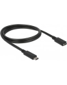 Delock przedłużacz USB Typ-C AM-AF;  1,0m, czarny - nr 26