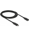 Delock przedłużacz USB Typ-C AM-AF;  2,0m, czarny - nr 28